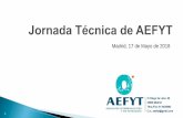 Madrid, 17 de Mayo de 2018 · 2018-05-21 · Centro de Referencia Nacional en Tecnologías del Frío y la Climatización Centro de Referencia Nacional en Tecnologías del Frío y
