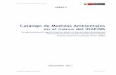 Catálogo de Medidas Ambientales en el marco del … CMAP Explotacion... · Construcción de canales de coronación, pozas de sedimentación, y controles de erosión y sedimentos