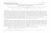 Reporte de Caso - dialnet.unirioja.es · En general el diagnóstico de los hemangiomas es eminente- ... que se hizo uso del avance de las técnicas neurorradiológicas (RM, RM con