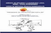 AGENCIA DE DESARROLLO ECONÓMICO LOCAL …adelchalatenango.org.sv/uploads/manuales/1436047145-Cuaderno 1... · La Agencia de Desarrollo Económico Local – ADEL Chalatenango, a través