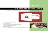 Microsoft Access 2013 - peremanelv.com · Formulario por cuentas ... Cerraremos el formulario y guardaremos los cambios, abriremos el formulario de nuevo para ver los cambios realizados.