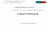 KULTURA ETA GAZTERIA SAILETARAKO - … · Actividad manual Eskulan-jarduerA ... Aficionado a la música Musikazale(a) ... radio Prentsa eta irratiko iragarki(a)