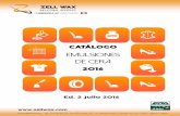 EMULSIONES DE CERA - Home - Zellwaxzellwax.com/wp-content/products/EMULSIONS/CATALOGO...EMULZELL P100 Emulsión acuosa no iónica Cera de Polietileno oxidado Las ceras de polietileno