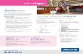 Qué cubre el seguro Allianz Hogar Plus? cubrimos al … · Bricolaje Sobre los bienes asegurados, disposición de un servicio de bricolaje al año de un máximo de 4 horas. Borrado