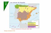 UNIDAD( Los climas de España 7 - ensinoformacion.comensinoformacion.com/.../2015/11/LOS-CLIMAS-II-PDF.pdf · Clima oceánico Clima continental Clima mediterráneo Clima continental-mediterráneo
