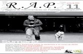 R .A.P. · nados con el adiestramiento canino en posi-tivo. A través de ellos conocí AEPA-Euskadi. La asistencia al curso de adiestramiento en ... aunque en su caso estaba más