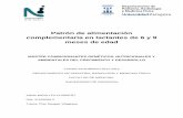 Patrón de alimentación complementaria en lactantes de …zaguan.unizar.es/record/9089/files/TAZ-TFM-2012-813.pdf · a los 6 meses de edad en Huesca con el objetivo de describir