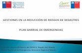 Programa Quiero Mí Barrio del MINVU, Región del …quieromibarrio.cl/wp-content/uploads/2016/04/Presentación-QMB... · Curso CERT, Equipo Comunitario de respuesta a Emergencia.