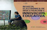 Revista Electrónica de Investigación e Innovación educativacresur.edu.mx/cresur/imagenes/Produccion_Editorial/Revistas/re... · El centro está dedicado a impulsar, promover y