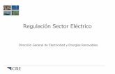 Regulación Sector Eléctrico - PINCC€¦ · – Revisión de reglas de despacho y operación del Sistema Eléctrico ... y energía renovable (viento ... • La inclusión de energías