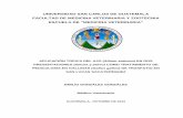 UNIVERSIDAD SAN CARLOS DE GUATEMALA FACULTAD DE … · 2016-05-19 · Porcentaje de disminución del número piojos en el grupo de ajo en ... las dos presentaciones polvo y tintura