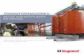 transformadores - Legrand€¦ · tranSfOrmadOreS secos encapsulados ... especificaciones técnicas InCLuyE n ruedas dirigibles. ... de prueba aplicada Bt altitud de