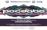 PECDA BAJA CALIFORNIA 2017 - Secretaría de Culturavinculacion.cultura.gob.mx/convo_2016/noviembre_2016/Baja... · Debido al interés por impulsar el desarrollo cultural y artístico