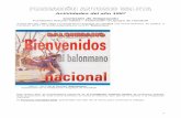 Comisión de Integración Fundación Antonio Valeta ... · * Revista BALONMANO (N° 1) ... y la Federación Uruguaya de Handball y dentro del marco del Proyecto Handball 2000, se