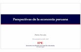 Perspectivas de la economía peruana · Perspectivas de la economía peruana IPE INSTITUTO PERUANO DE ECONOMÍA Pablo Secada Economista Jefe del. 5,500 6,000 6,500 7,000 Usualmente