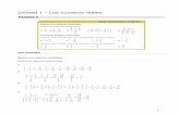 Unidad 1 – Los números reales - Matemáticas …saldubamatematicas.16mb.com/attachments/article/70/... · 2012-12-23 · Unidad 1 – Los números reales PÁGINA 6 ... Los números