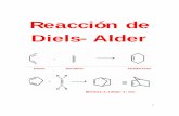 Reacción de Diels-Alder - webdelprofesor.ula.ve · ciertos alquenos y alquinos es llamada Reacción de Diels-Alder. Esta reacción fue descubierta por los químicos alemanes Otto