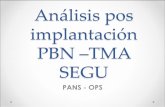 Análisis pos implantación PBN TMA SEGU - icao.int · en las rutas convencionales y las rutas optimizadas con ... La recopilación de datos se lo hizo por medio del muestreo de informes