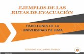SEGURIDAD Y SALUD EN EL TRABAJO - …fresno.ulima.edu.pe/.../CSST-2015/$file/Rutas-de-evacuacion.pdf · aula, c. i i leyenda flujo de evacuaciÓn seÑalizacion de salid/ salioa zona