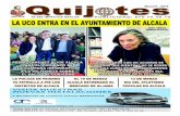 Quijotes, Noticias de Alcalá. Marzo/1 - 2016. [2] Quijotes... · 2016-06-02 · cinos y vecinas a que se sumaran a una iniciativa que, ... están atrapadas en esos ascensores, ...