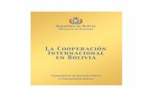 La Cooperación Internacional - bivica.orgbivica.org/upload/cooperacion-internacional-Bolivia.pdf · Cooperación Internacional están trabajando de ... ser encontrada en formato