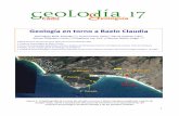 Geología en torno a Baelo Claudia - sociedadgeologica.es · La base, que aflora cerca de la costa y que se sitúa aproximadamente al nivel del mar, está formada por calcarenitas