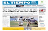 PREGUNTA DE LA SEMANA: Guri bajó 1,57 metros en …media.eltiempo.com.ve/EL_TIEMPO_VE_web/40/diario/docs/... · Durante su visita a Anzoátegui, el ministro de Comercio Exterior