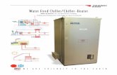 Water Fired Chiller/Chiller-Heater - yazakienergy.com · Refrigerador/Refrigerador-Calentador de Agua Energizada. 2 Los refrigeradores o refrigeradores/calentadores (R/R-C) ... a