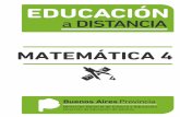 MATEMÁTICA 4 - educacionadultos.com.ar · Unidad 3: Aplicaciones de las derivadas Apuntes de clase: Aplicaciones de las derivadas-1. ... de regiones y sólidos de revolución. ¡Éxitos