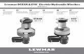 OCEAN EVO 40-111 40-90 - lewmar.com · 3.3 Preparación del winche eléctrico/ hidráulico bajo cubierta 8 3.4 Preparación bajo cubierta 9 3.5 Instalando un winche 40-65 eléctrico/hidráulico