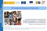 El Consejo de Europa y la Educación LA - Servicio ... · LA CIÓN El Consejo de Europa Principal organización del continente dedicada a la defensa de los derechos humanos 47 estados