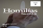 Ciclo B Homilías - centrologos.org · provecho para su propia vida o para la predicación, en el caso de que sea un ministro sagrado –obispo, sacerdote, diácono-. Me gusta siempre