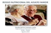 RIESGO NUTRICIONAL DEL ADULTO MAYOR - …agasoluciones.co/congreso_acqfh2016/SABADO FULL/RIESGO NUTRIC… · • Acortamiento y ensanchamiento de los ... antiH2, antiarritmicos, anticonvulsivantes,