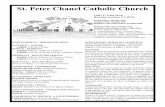 St. Peter Chanel Catholic Churchspcomv.com/download/2012.0129.pdfrezamos el cuarto misterio gozoso del rosario. Un viejo hombre santo de nombre de Simeón, que estaba en el templo