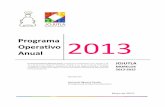 Programa Operativo Anual - transparenciamorelos.mx Jojutla 2013_0.pdf · 02 equipos de cómputo con personal capacitado en el ... Objetivo estratégico Indicador de resultado ...
