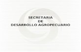 SECRETARIA DE DESARROLLO AGROPECUARIO - …transparenciafiscal.edomex.gob.mx/sites/transparenciafiscal.edomex... · Para el ciclo agrícola P.-V. 2006 se entregarán recursos para