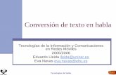 Conversión de texto en habla - bips.bi.ehu.esbips.bi.ehu.es/doctorado05-06/Conversion texto-habla_02.pdf · grupo acentual regular grupo acentual final 5 sílabas acento en la primera