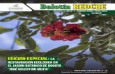 Boletín REDCREredcre.com/wp-content/uploads/2017/10/Boletin_REDCRE_91_2015.pdf · do como un centro de investigación ... Jardín Botánico de Bogotá José Celestino Mutis ... permitió