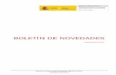 BOLETÍN DE NOVEDADES - empleo.gob.es · Nuevos instrumentos para la evaluación de bibliotecas : la normativa internacional ISO / Marta de la Mano González (coordinadora) ; Beatriz