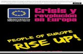 Crisis y revolución en Europa · La crisis de la deuda soberana ... La primavera árabe_____  El movimiento de las plazas europeas ... trata de preguntas de ...