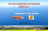 Septiembre 3 de 2009   COMISIONVI 3SEP…• RED DE ACCESO TRONCALIZADO • BANDA ANCHA: 82.447 puertos • RED INALAMBRICA GSM /GPRS … 3G • RED INTERNET. ... Diseño del …