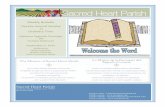 Weekly Bulle n - Sacred Heart Parish · Dios es citado por primera vez como autor de todos los dones, y en particular, se hace referencia al don del bautismo, por el que somos las