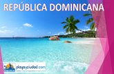 Presentación de PowerPoint - playayciudad.com · en contacto con a naturaleza que rodea su hermoso ecosistema. ... cara a cara con los sorprendentes ecosistemas de la Republica Dominicana