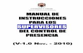 SUPERVISORES - uco.es · servicio de administraciÓn de personal manual de instrucciones para los supervisores del control de presencia (v-1.0 nov. - 2010)