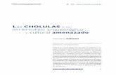 Las COLULASH patrimonio arqueológico cultural …elementos.buap.mx/num102/pdf/17.pdf · 18 Y también porque Cholula resaltó como la gran in-cógnita del coloquio. No solo porque