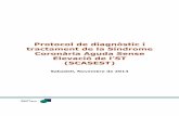 Protocol de diagnòstic i tractament de la Síndrome ... · Annex 3. Protocol d’ús de nous antiagregants a la SCASEST amb anatomia ... Cardiologia (European Society of Cardiology