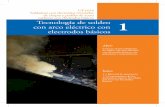 Tecnología de soldeo con arco eléctrico con electrodos … · La clasificación según el espesor del recubrimiento de los electrodos básicos: Designación según ASME Tipo de