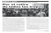 Boletín N° 1. OCT2016 Comisión solidaridad con Haiti. … · 2000 – Jubileo Sur Argentina y Comité argentino de solidar - ... coronación del mismo, fue propuesto y aprobado