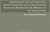 Dra. Dolores Vicencio - Magazine - Medicina de ...doloresvicencio.com/wp-content/uploads/2012/09/Evaluacion-Morfofu... · Ergometría con Prueba de esfuerzo Biomecánica ... y extensores