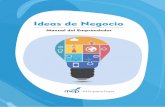 IDEAS DE NEGOCIO - mep.pemep.pe/intranetvirtual/Ideas/MEP_Ideas_Manual.pdf · clientes y es el primer paso en tu camino para ... El negocio de la venta de Jugos de Fruta, es un claro
